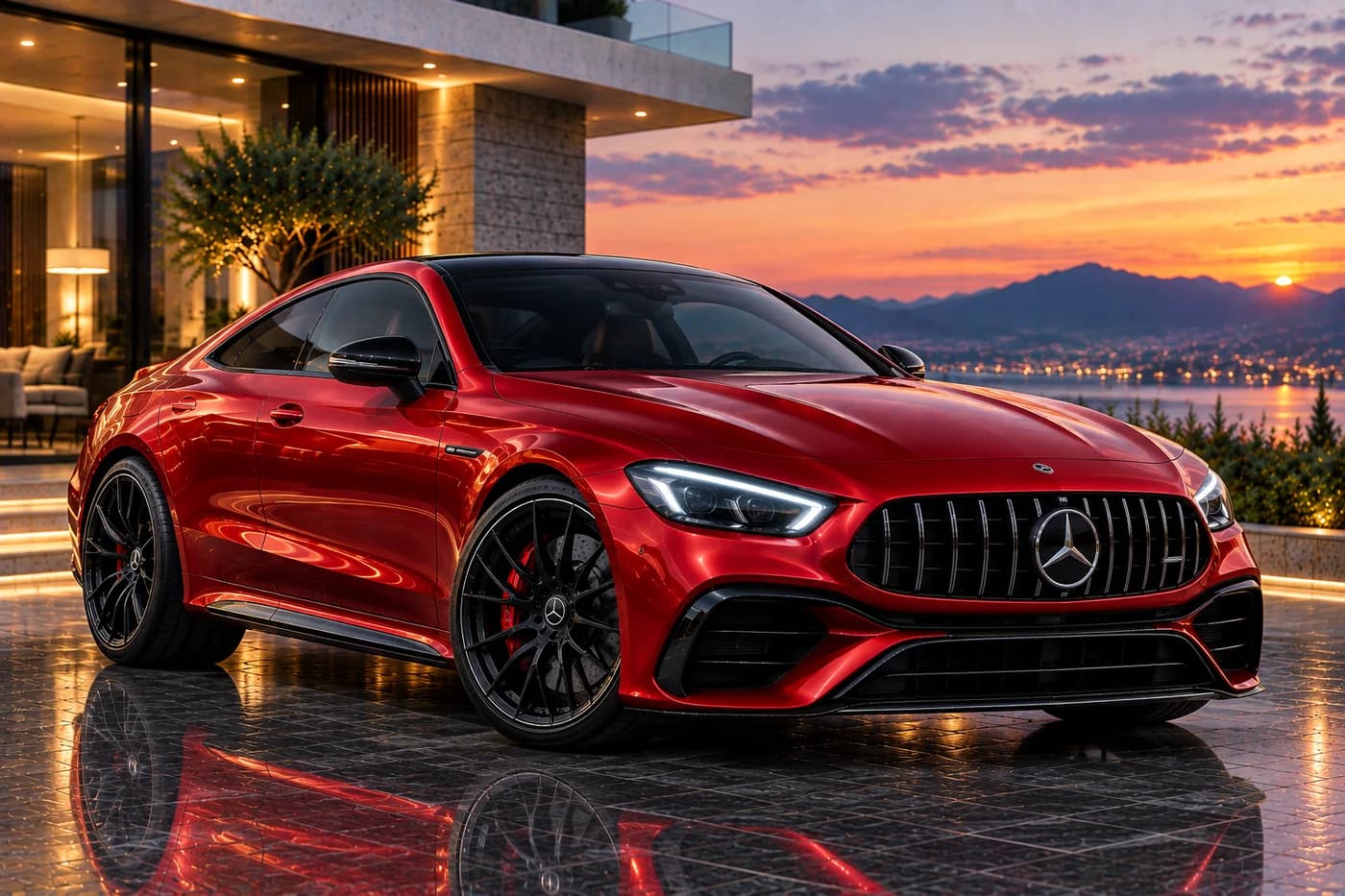 Lightening Metal Red
