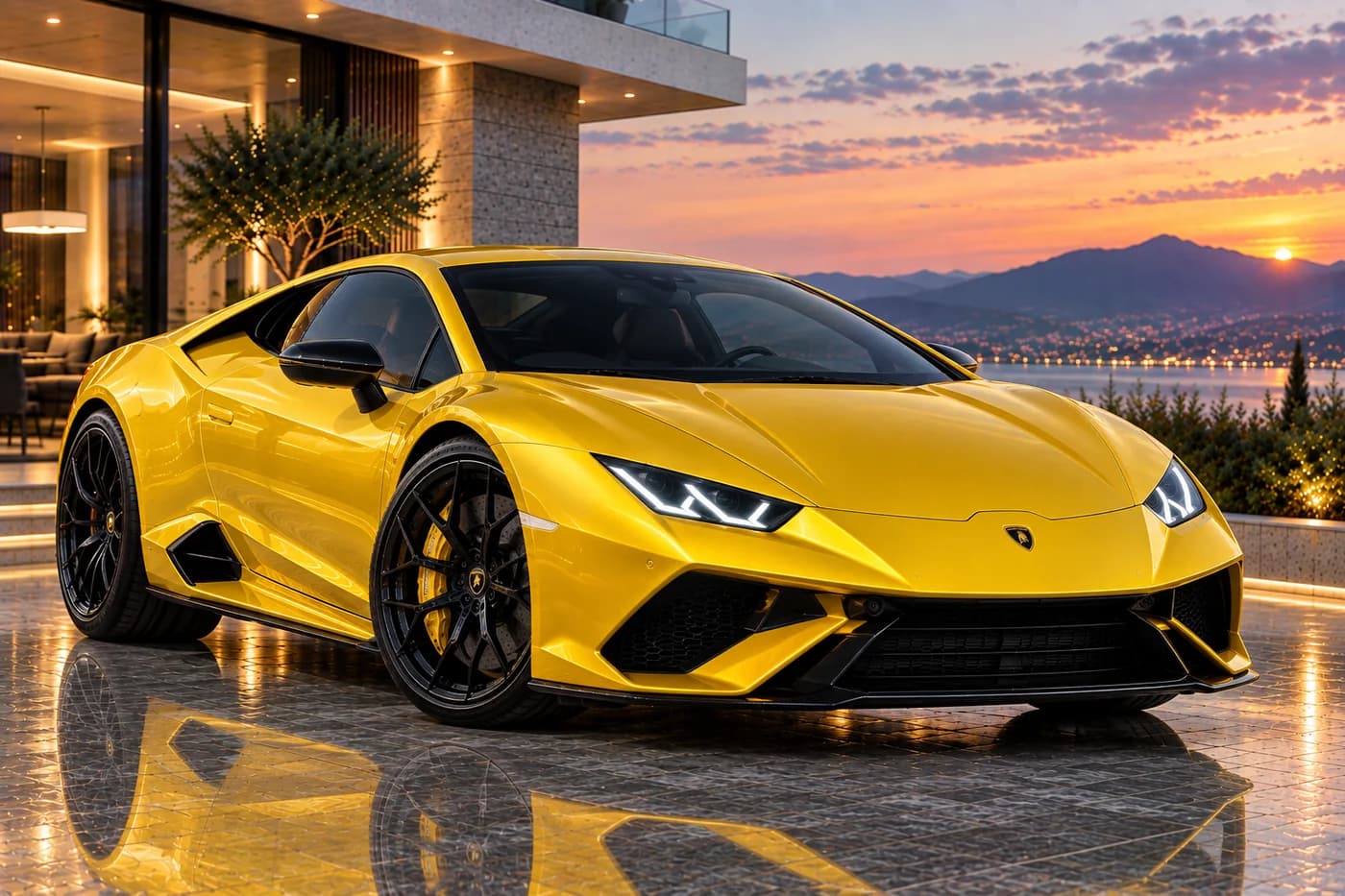 Lightening Metal Heat Wave Yellow